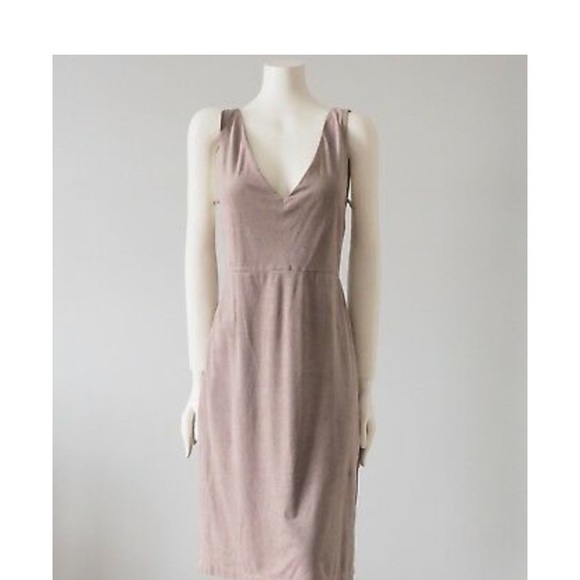 BCBG Suede Midi Dress - Picture 7 of 13